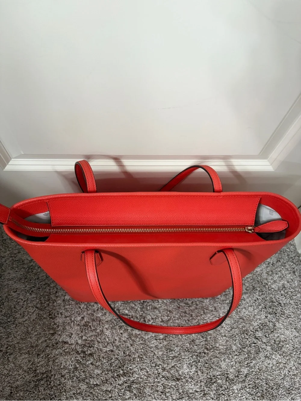 kate spade structured pebbled